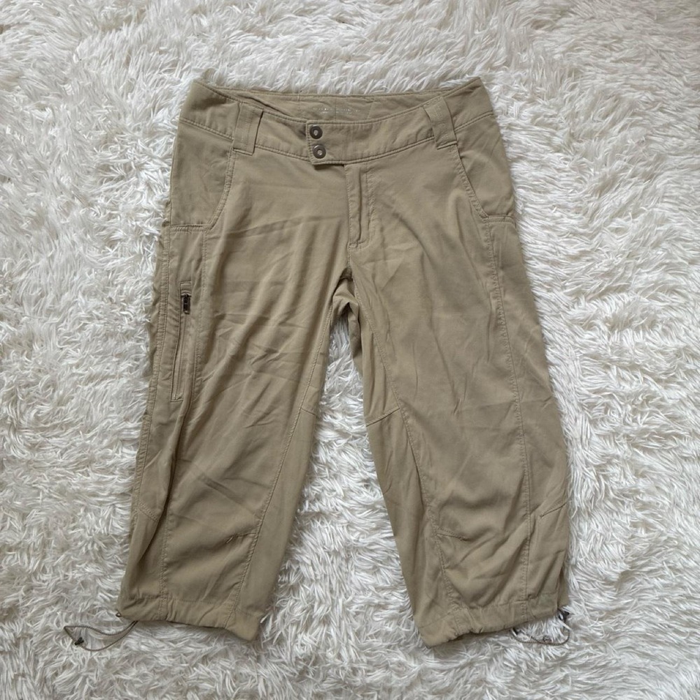 Omni shield Advanced Repellency Columbia capri pants adjustable waist ankle ties